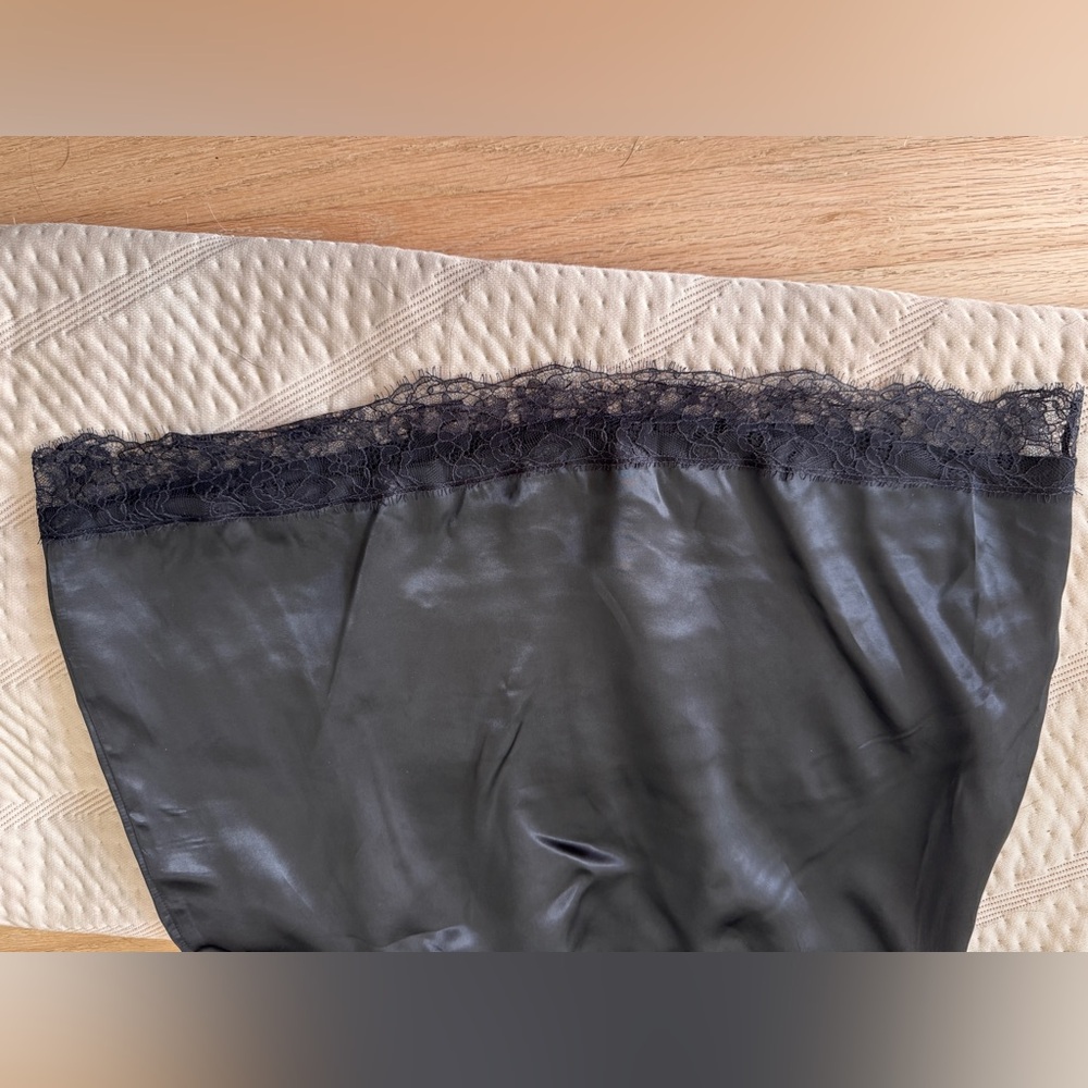 Maison Margiela MM6 Denim Insert Skirt - US 2 - Picture 4 of 10